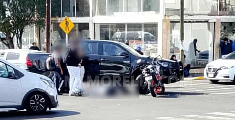 Preliminar: Chocan camioneta y moto, en la Ventura Puente, Morelia