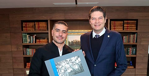 Alcalde de Morelia se reúne con García Harfuch; busca fortalecer la Policía Municipal 