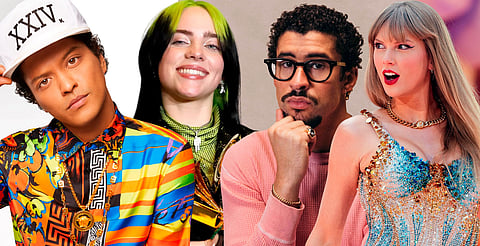 Taylor Swift cede el primer lugar tras dos años de reinado