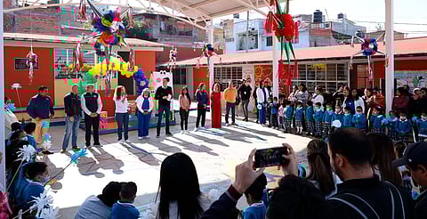 Brinda Gobierno de Morelia apoyo integral al Jardín de niños "Aníbal Norberto Ponce"