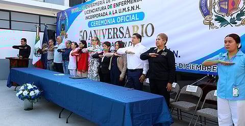 Desde las aulas se gesta la paz en Michoacán, pronuncia Yarabí Ávila en Apatzingán 