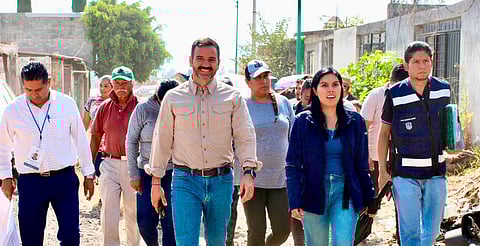 Avanza regularización de áreas de donación en colonia 13 de abril: Yankel Benítez