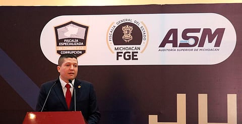 Con disposición de todos los sectores se combate la corrupción: Vicente Gómez Núñez