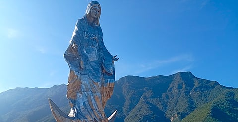 Escultura gigante de la Virgen será develada en Tamaulipas este 12 de diciembre