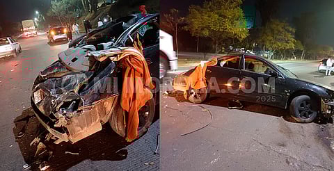 Volcadura en curva de la Técnica 65 deja un muerto en Morelia