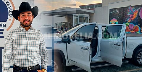 Roban rifle AR-15 y objetos personales de camioneta del alcalde de Los Reyes en Morelia