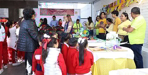 UMSNH llega a todos los rincones con la extensión del Tianguis de la Ciencia; visita AMANC