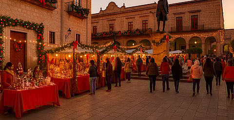 Mujeres emprendedoras brillan en Morelia con bazar navideño
