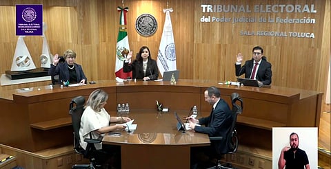 Sala Toluca confirma sentencia del TEEM sobre juicio ciudadano de Guillermo Valencia