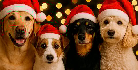 ¡Adopta, celebra y convive! Este sábado la Navidad se vive con perritos en la Calzada