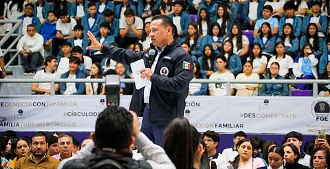 Prevenir la violencia en todas sus manifestaciones, prioridad de la FGE para construir una sociedad en paz: Torres Piña