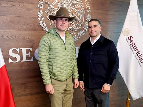 "No se va la seguridad de Uruapan": Carlos Bautista tras reunión con García Harfuch