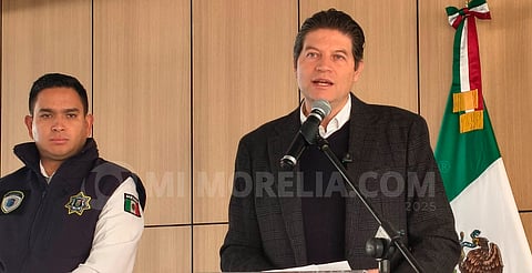 Morelia registra su mes más seguro en 10 años: edil Alfonso Martínez