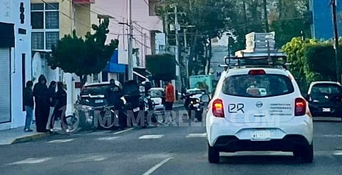Se registran 2 percances de tránsito en Morelia; hay 3 heridos 