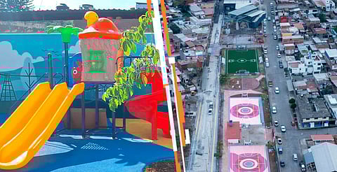 Las obras incluyen unidades deportivas, cruces seguros y rehabilitación de calles