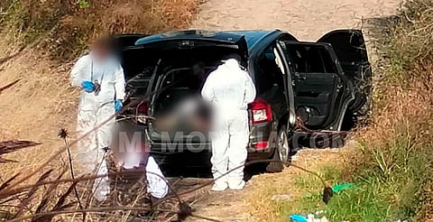 Identifican a uno de los tres ejecutados hallados en Jeep a la orilla de la Morelia-Pátzcuaro