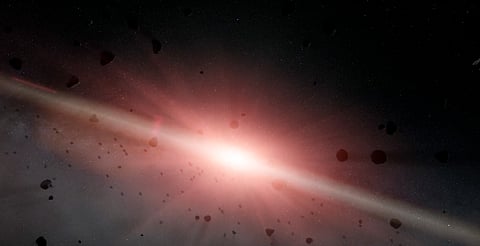 ¡Increíble! Hubble captura impactante choque de asteroides en estrella cercana [VIDEO]