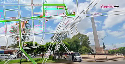 La circulación se normalizará el domingo a las 13:00 horas