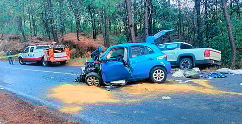Fatal accidente en la carretera Morelia-Maravatío deja una víctima mortal