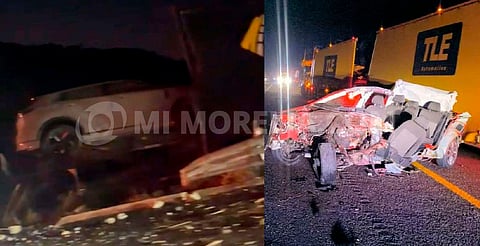 Fatal choque en la Siglo XXI deja un hombre muerto y una mujer herida