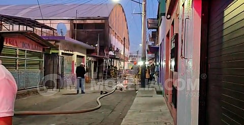 Controlado, el incendio en el "Audi" de Morelia; no se reportan víctimas