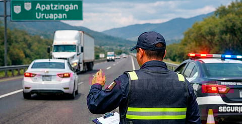 Seguridad vial en Michoacán sí puede revisar a conductores, pero no multar: Bedolla