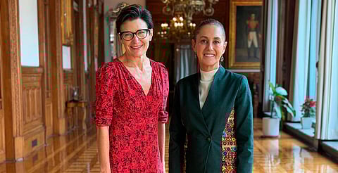 Sheinbaum se reúne con directiva de Citi en Palacio Nacional