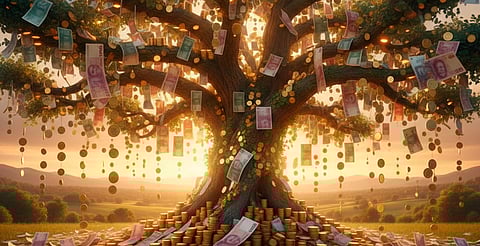 El ritual busca protección contra malas energías y crecimiento laboral