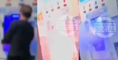 Con cuetes, jóvenes habrían causado daños en negocio de Morelia durante Nochebuena [VIDEO]