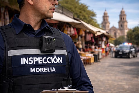 Morelia prevé dotar de cámaras corporales para el personal de inspección: Yankel Benítez