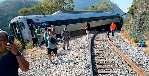 Aún en hospitalización, 36 personas tras accidente del Tren Interoceánico en Oaxaca