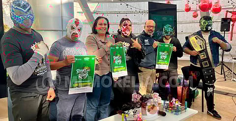 Función de lucha libre en el Colegio de Morelia buscará recaudar juguetes