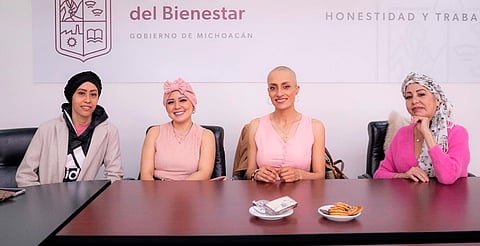 Con apoyo económico mensual, Michoacán abraza a mil 700 mujeres en su lucha contra el cáncer