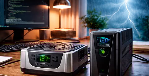 Evita que tus aparatos se quemen: estos reguladores y no-breaks sí funcionan