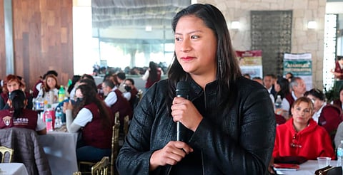 Destaca Celeste Ascencio la educación como eje fundamental del Plan Michoacán