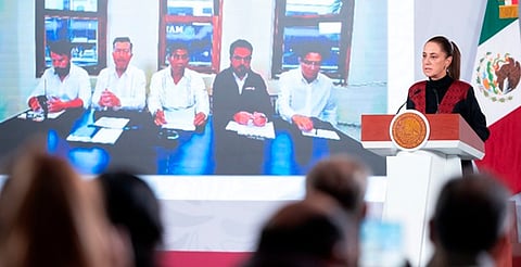 Sheinbaum promete reparación integral a víctimas de accidente de tren en Oaxaca