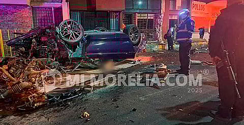 Más de 19 mil accidentes viales se registraron en Michoacán durante 2025