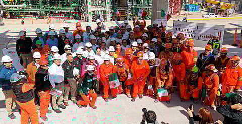 "Pemex recupera su capacidad de refinación": Sheinbaum supervisa modernización en refinería de Tula