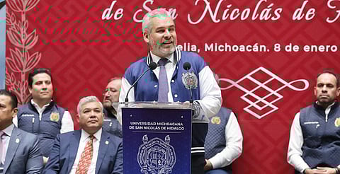 Destaca Bedolla consolidación y estabilidad financiera de la Universidad Michoacana