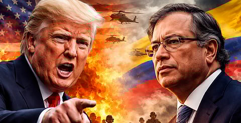 Trump amenaza con intervenir Colombia