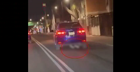 Atropella a motociclista y lo arrastra por calles de CDMX; lo buscan [Video]