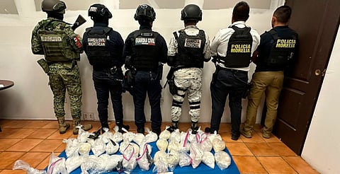 C4 y vecinos ayudan a Policía Morelia a detectar inmueble con 43 kg de narcótico