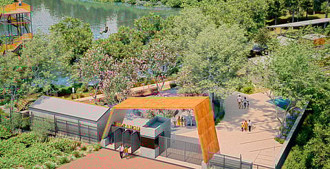 ¡Ya está lista la tirolesa de la laguna de Chandio!: Gladyz Butanda