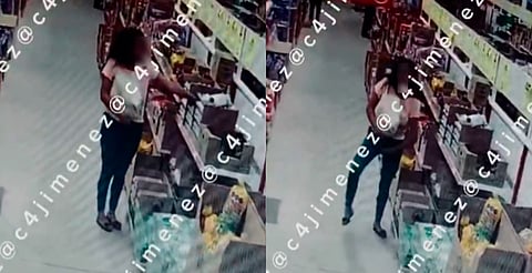 VIRAL: mujer entra a supermercado, se hace "limpia" con un huevo y se va [Video]