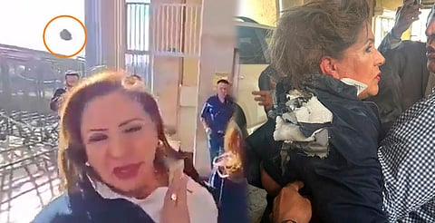 La diputada Gladys Aurora López sufrió lesiones auditivas y quemaduras