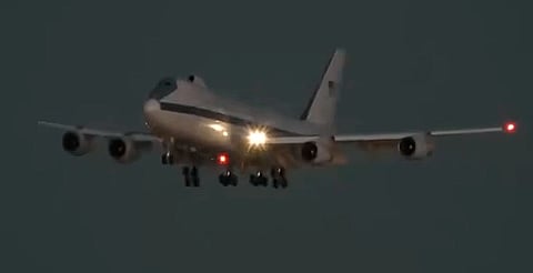 Avión del juicio final es captado en EE.UU.; refuerza especulaciones geopolíticas