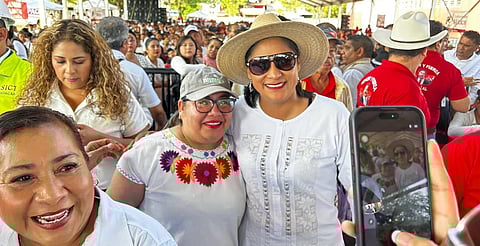 Reconoce Celeste Ascencio el compromiso de la presidenta con el estado y respalda el Plan Michoacán