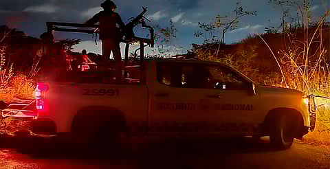 Militares repelen ataque en zona cerril entre Aguililla y Apatzingán; hay tres muertos