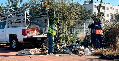 Persisten tiraderos a cielo abierto en Villas del Pedregal