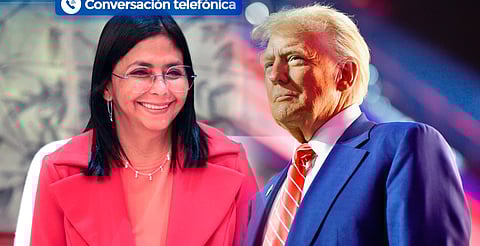 ‘Persona fantástica’: Trump sorprende con elogios a Delcy Rodríguez tras llamada oficial